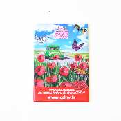 Magnet rouge - Coquelicot