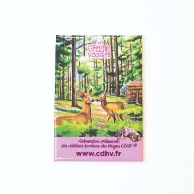 Magnet rose - violette 