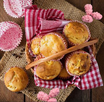 #44 Muffins aux pralines roses CDHV