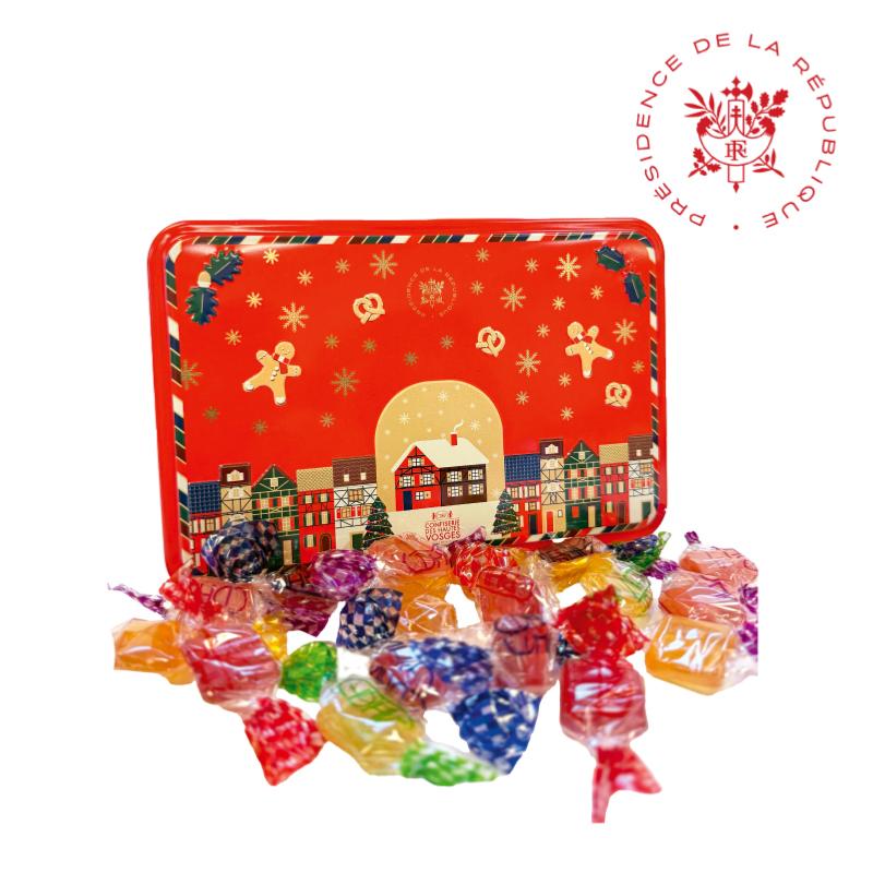 Grande boîte de bonbons de Noël Elysée  - Présidence de la République