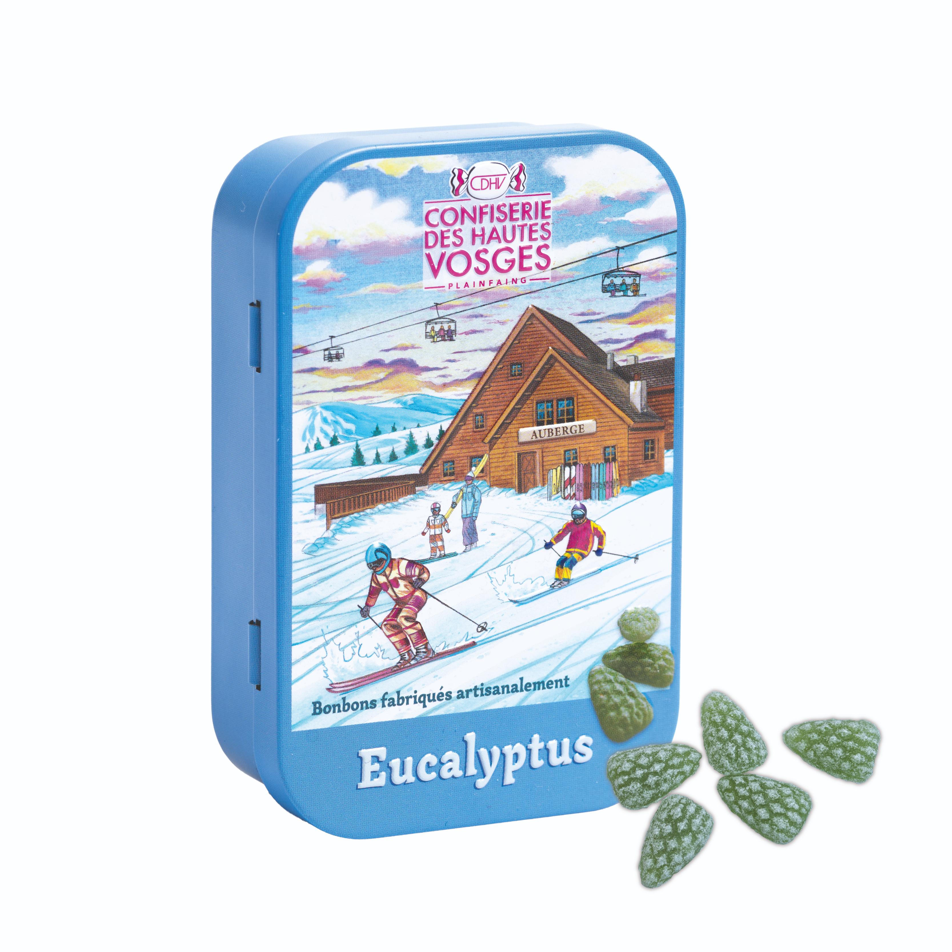 Boîte de bonbons Eucalyptus 70 g