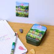 Pack "Résine des Vosges" - boîte de bonbons + magnet + stylo 