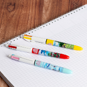 PACK x3 BIC - BLEU ROUGE & JAUNE