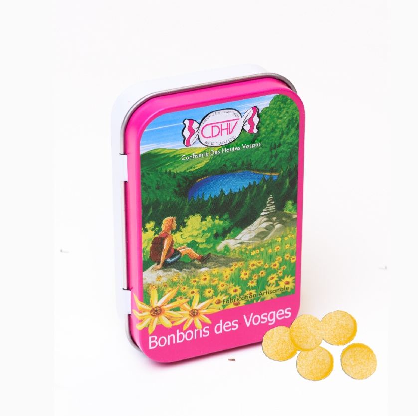 Boîte Randonneuse bonbon Verveine-Citron 70 g
