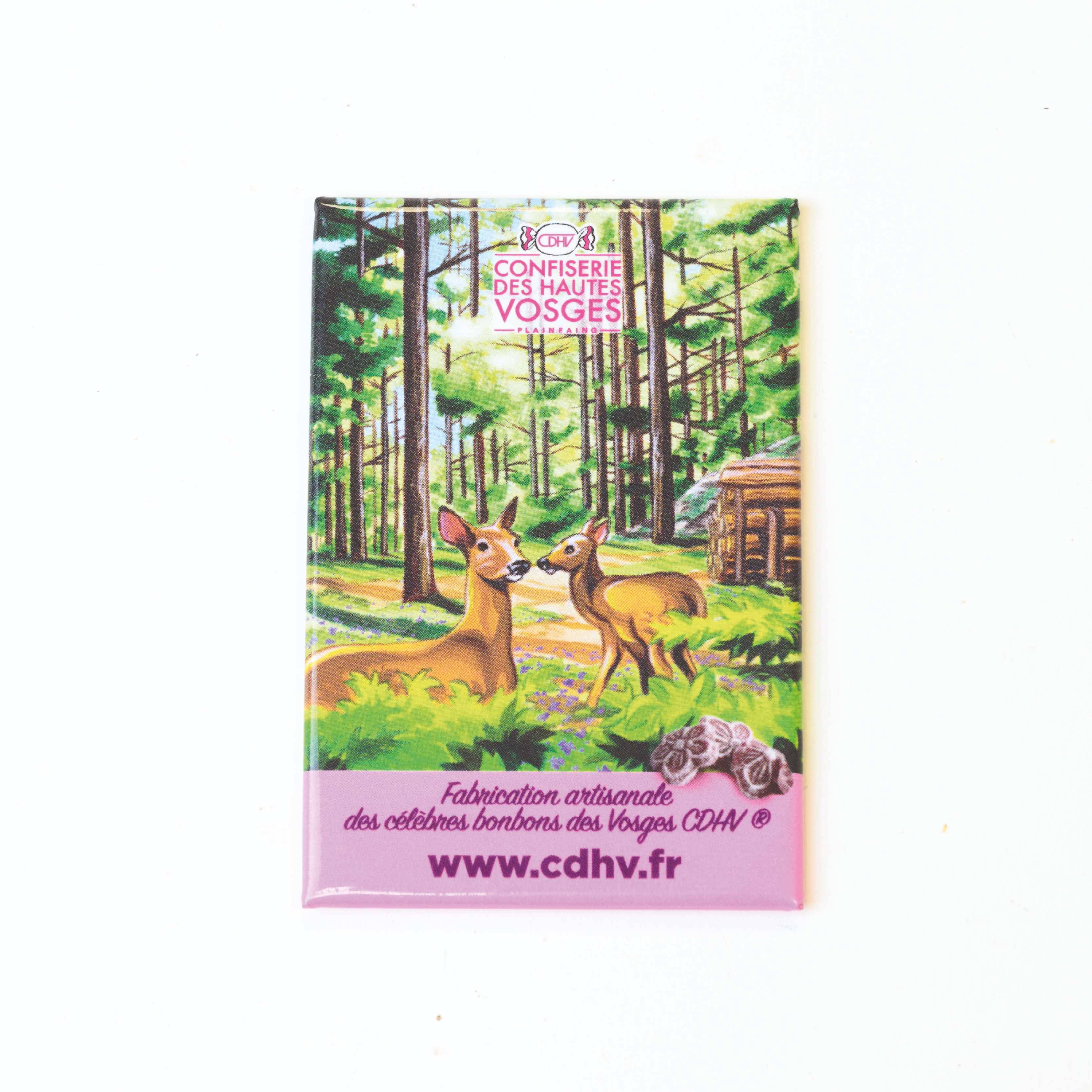 Magnet rose - violette 