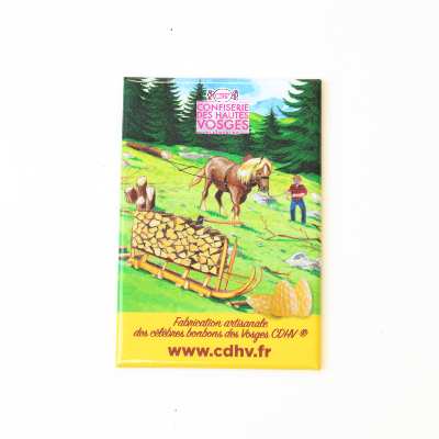 Magnet jaune - sapin 