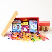 Coffret chaussettes et sapins 