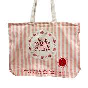 Sac tissu inédit "EPV" rose