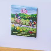 Magnet vert - Résine des Vosges 